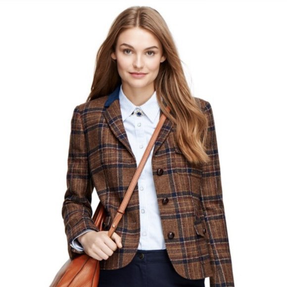 tweed jacket brooks brothers